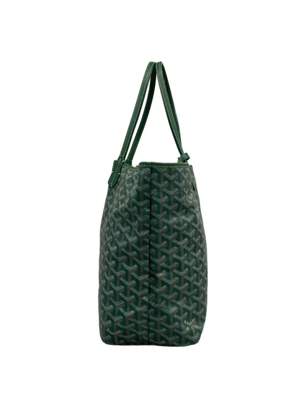 Goyard Tote Saint Louis PM Green Leather